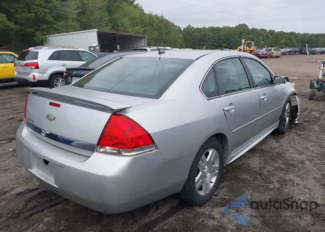 2010 Chevrolet Impala Lt из США, поврежденный, VIN 2G1WB5EN6A1252095